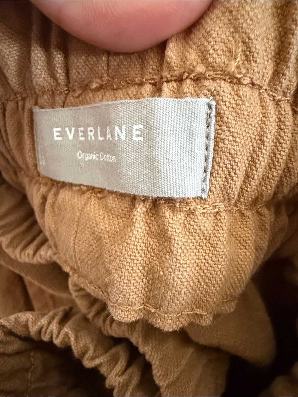 Everlane Wide-Leg Drawstring Pants in Tan - Picture 6 of 6